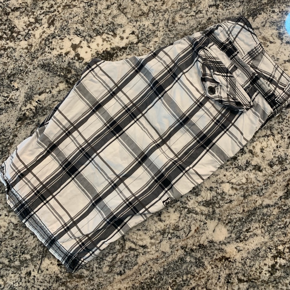 Plaid shorts
